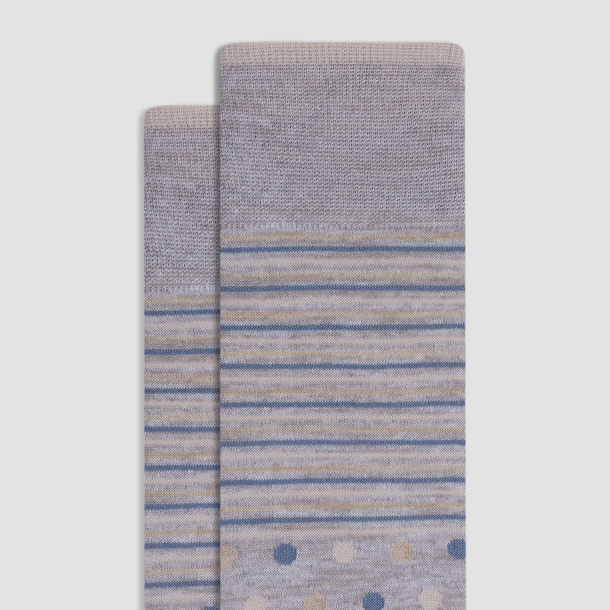 Stripe & Dot Mid-Calf Socks