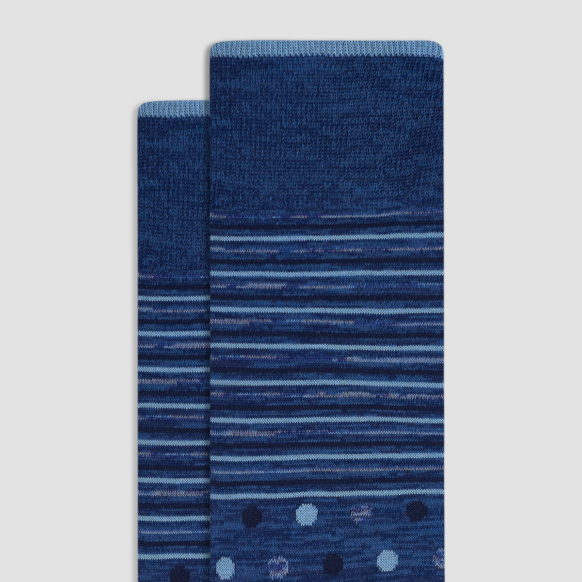 Stripe & Dot Mid-Calf Socks