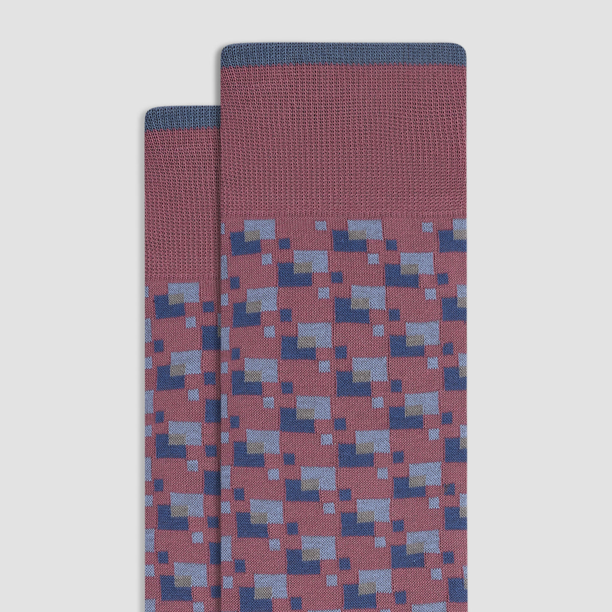Geometric Mid-Calf Socks