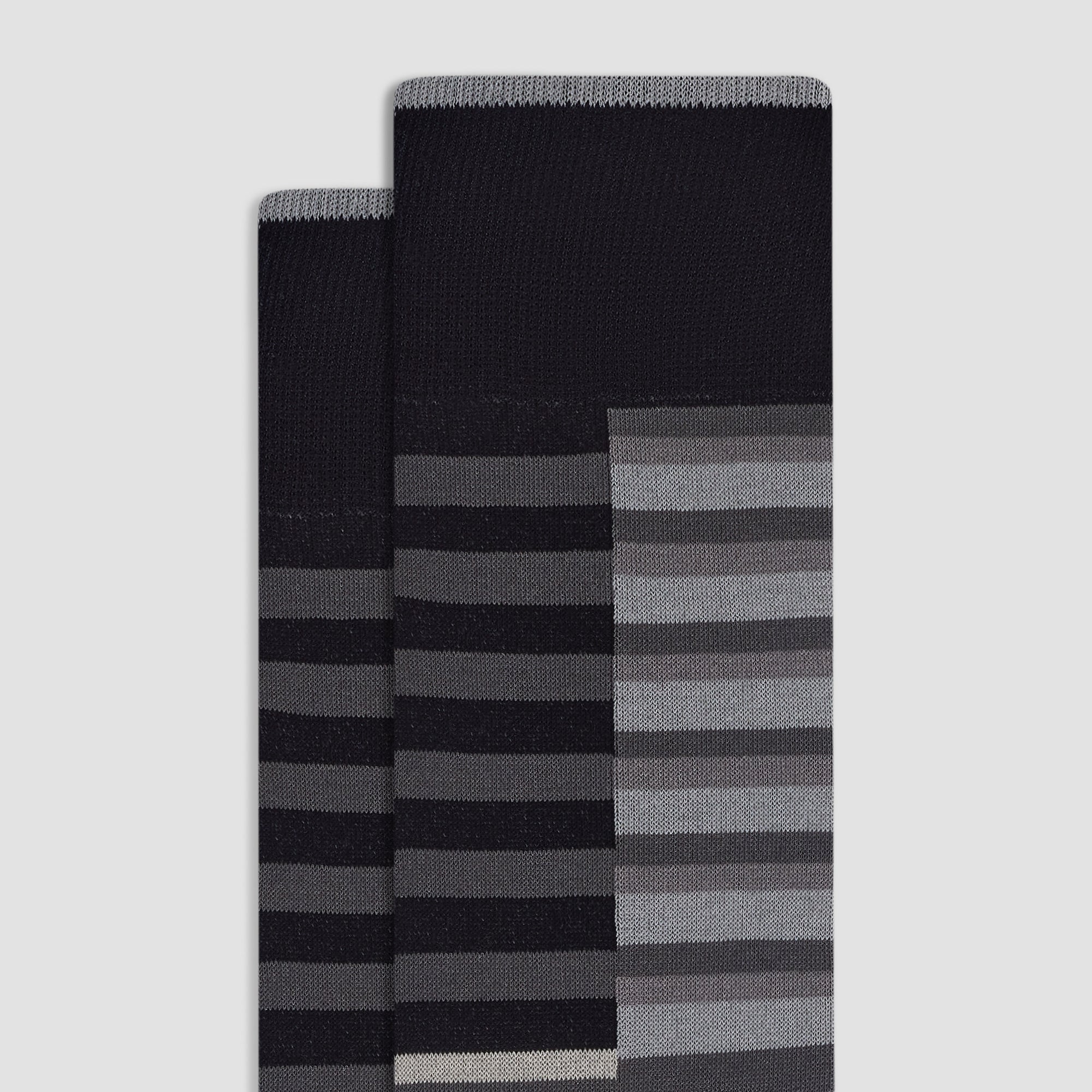 Striped Mid-Calf Socks