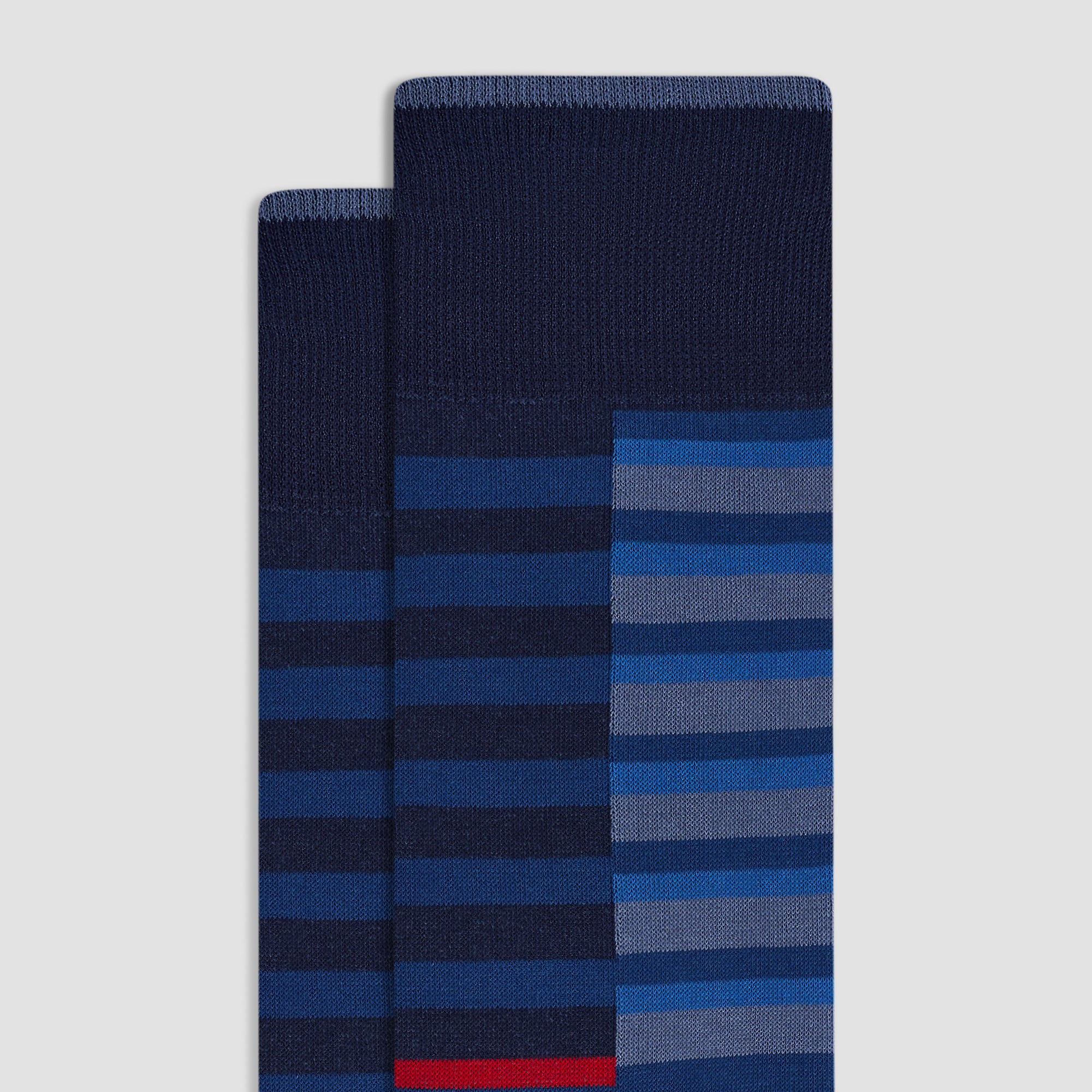 Striped Mid-Calf Socks