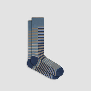 Striped Mid-Calf Socks