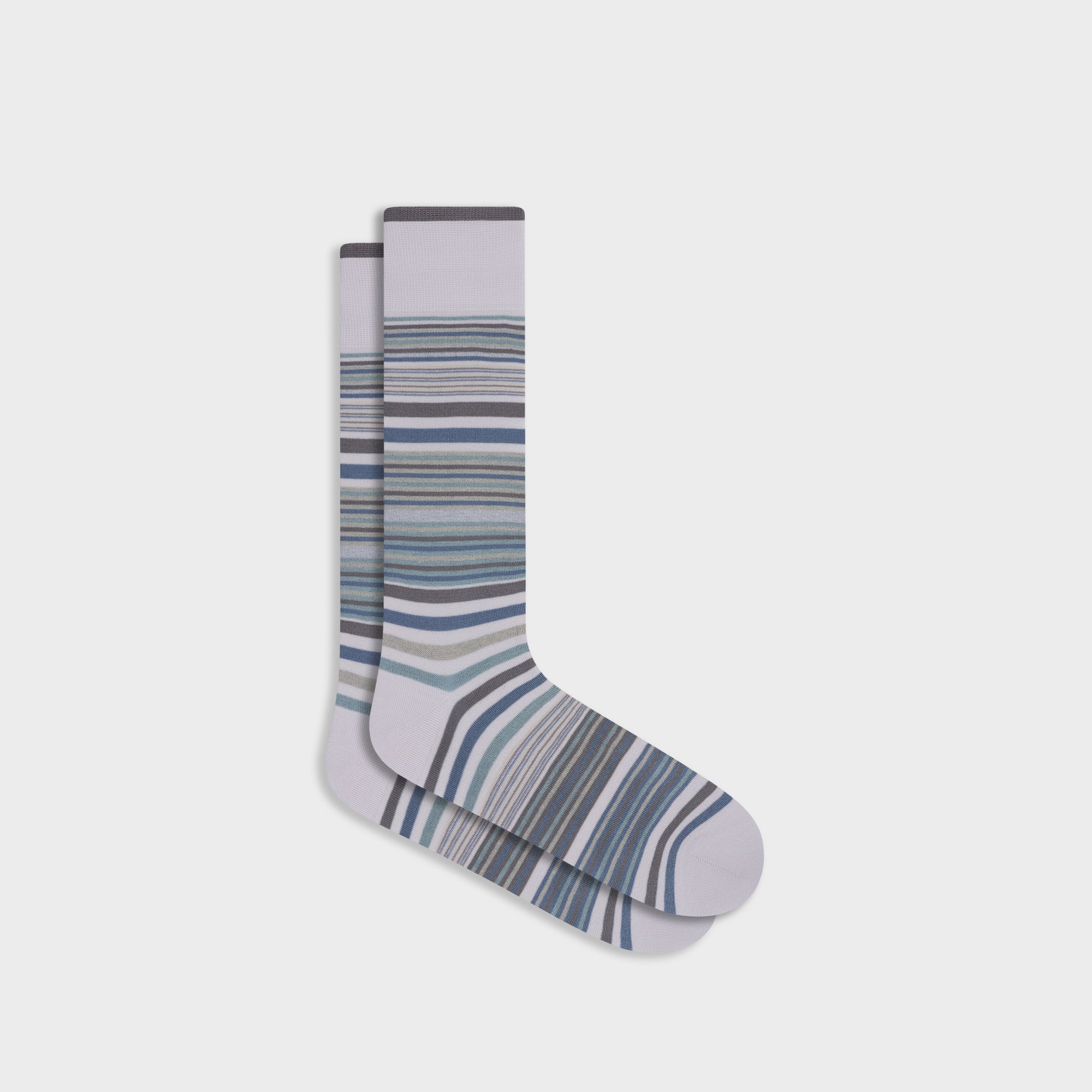 Striped Mid-Calf Socks