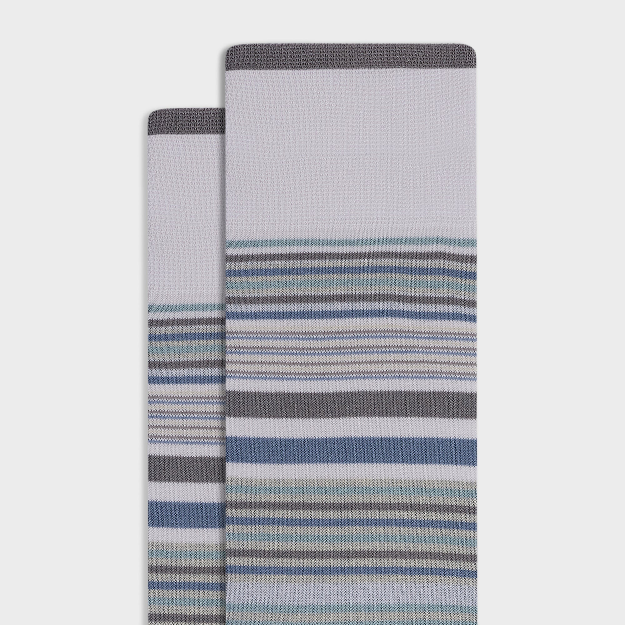 Striped Mid-Calf Socks