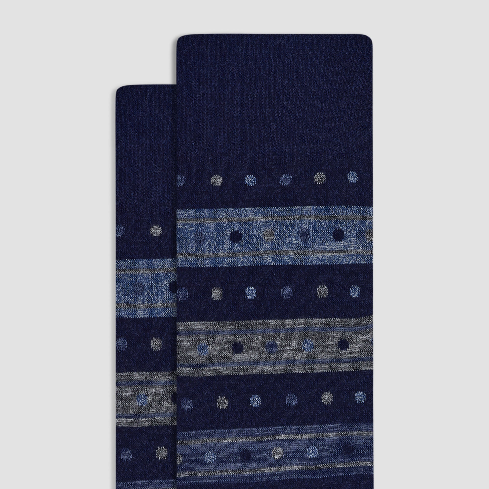 Stripe & Dot Mid-Calf Socks