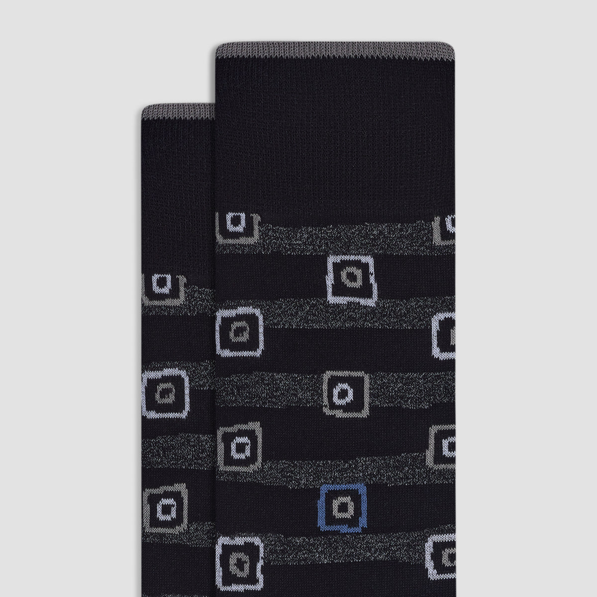 Geometric Mid-Calf Socks