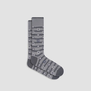 Geometric Mid-Calf Socks