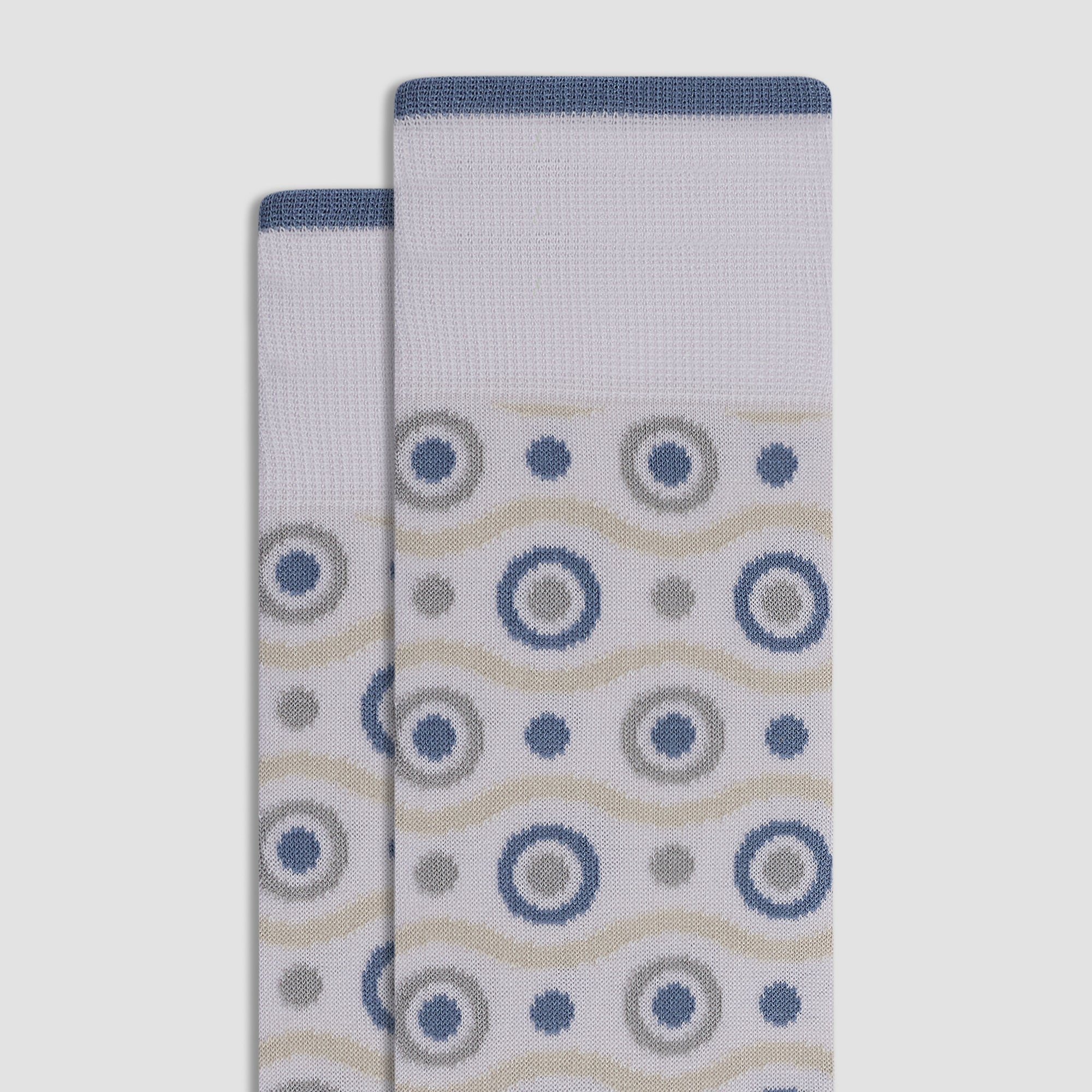 Geometric Mid-Calf Socks