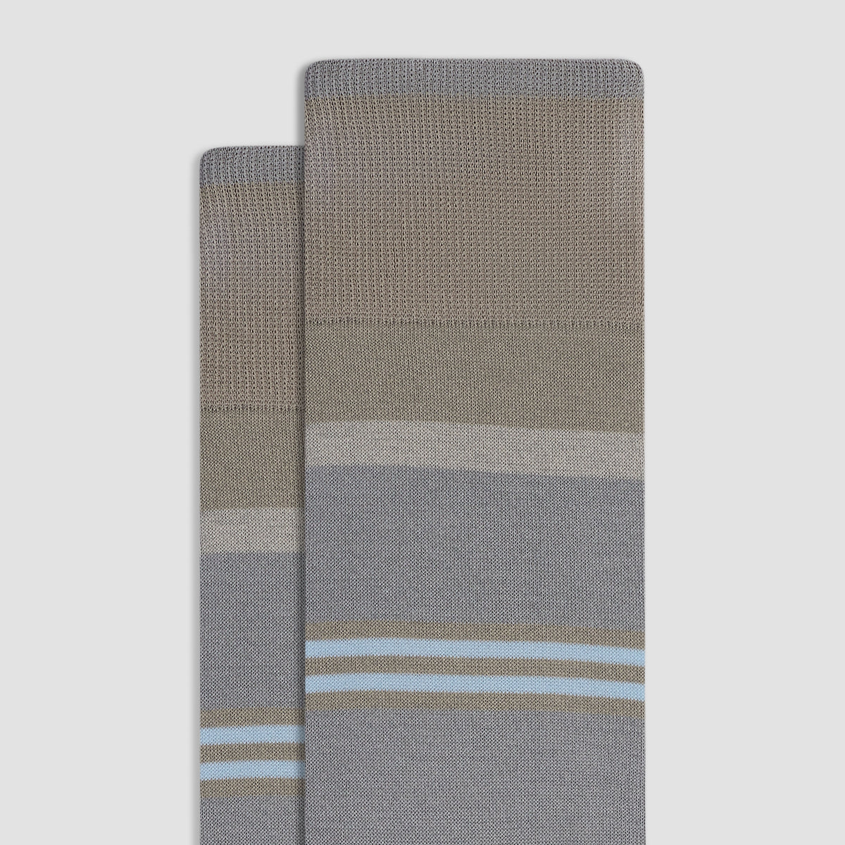 Striped Mid-Calf Socks