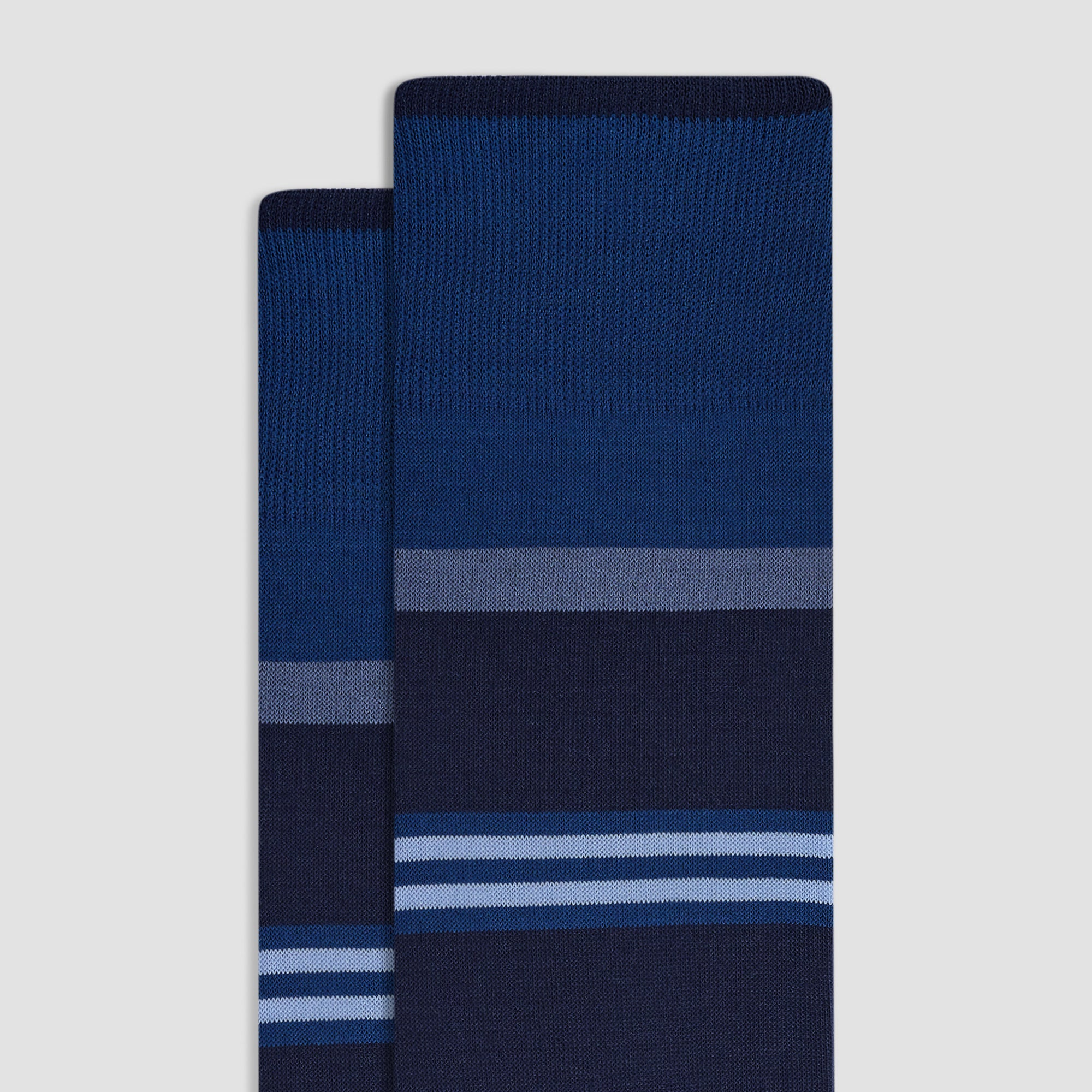 Striped Mid-Calf Socks