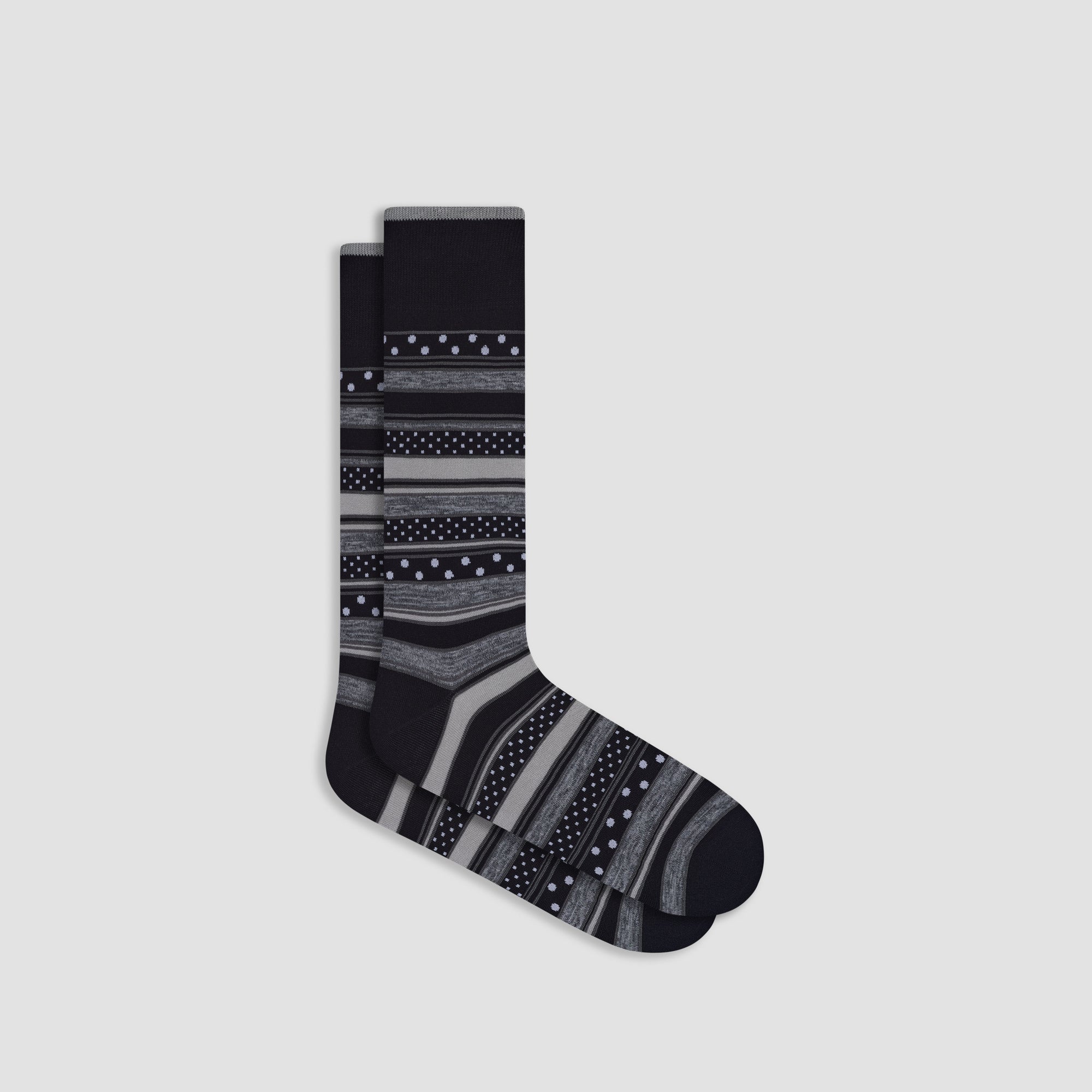 Stripe & Dot Mid-Calf Socks