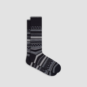 Stripe & Dot Mid-Calf Socks