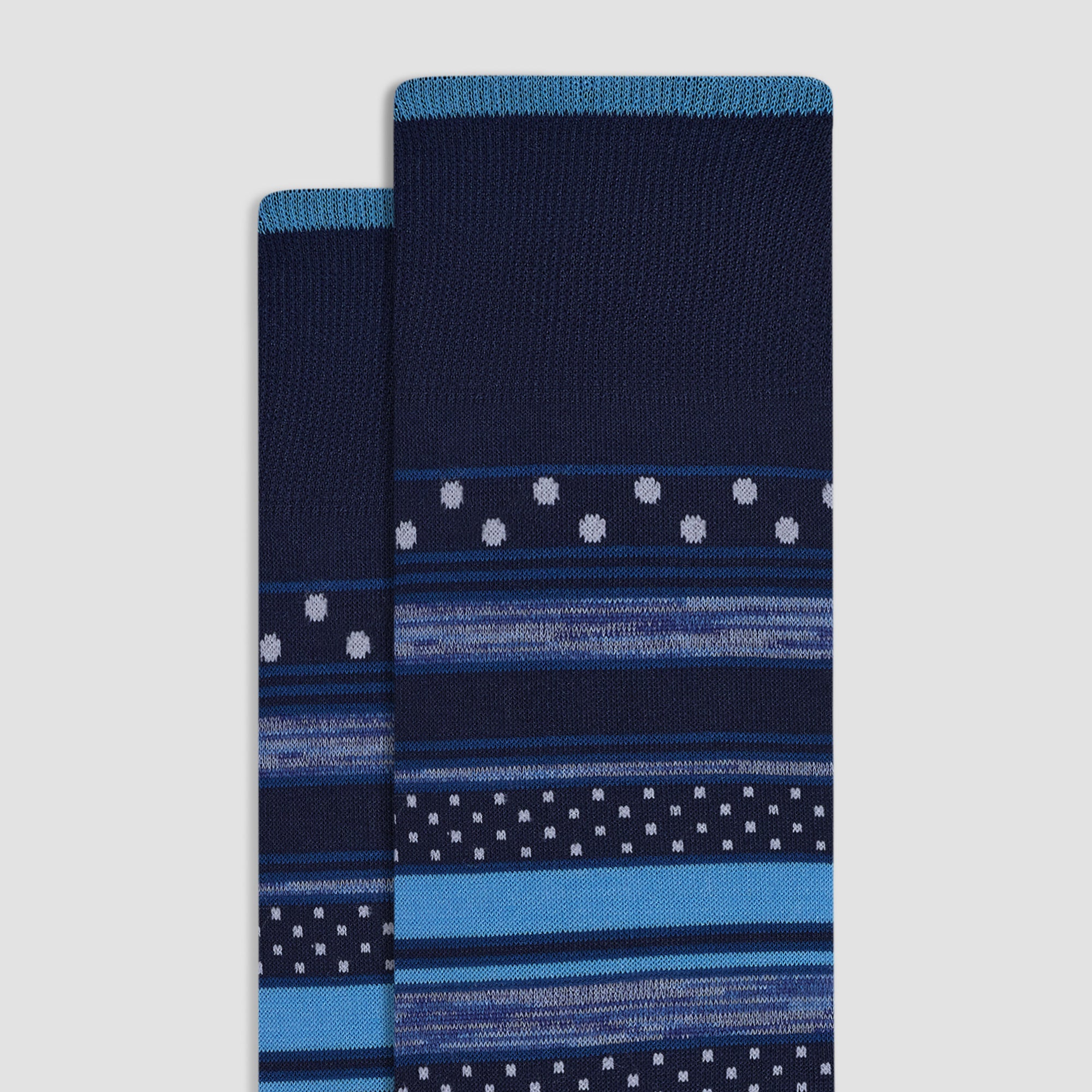 Stripe & Dot Mid-Calf Socks