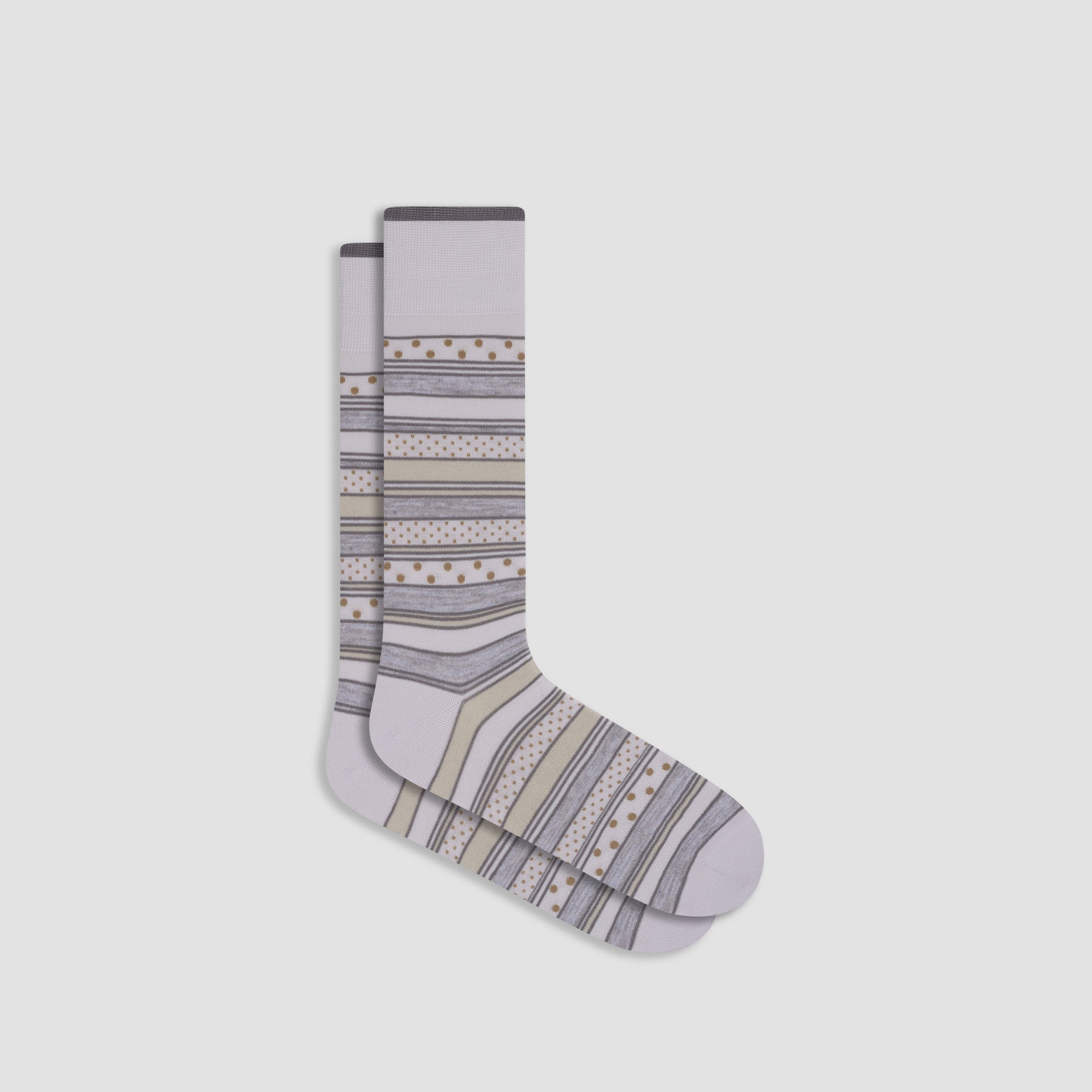 Stripe & Dot Mid-Calf Socks