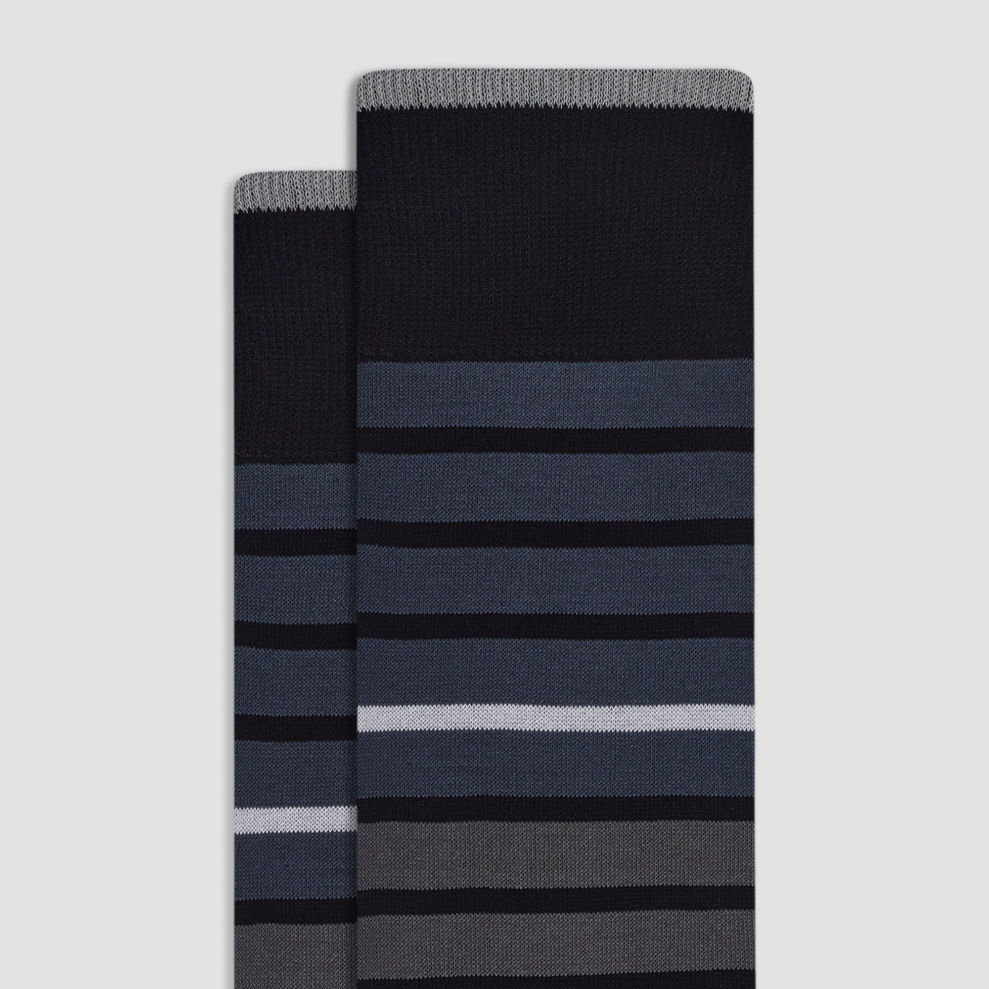 Striped Mid-Calf Socks