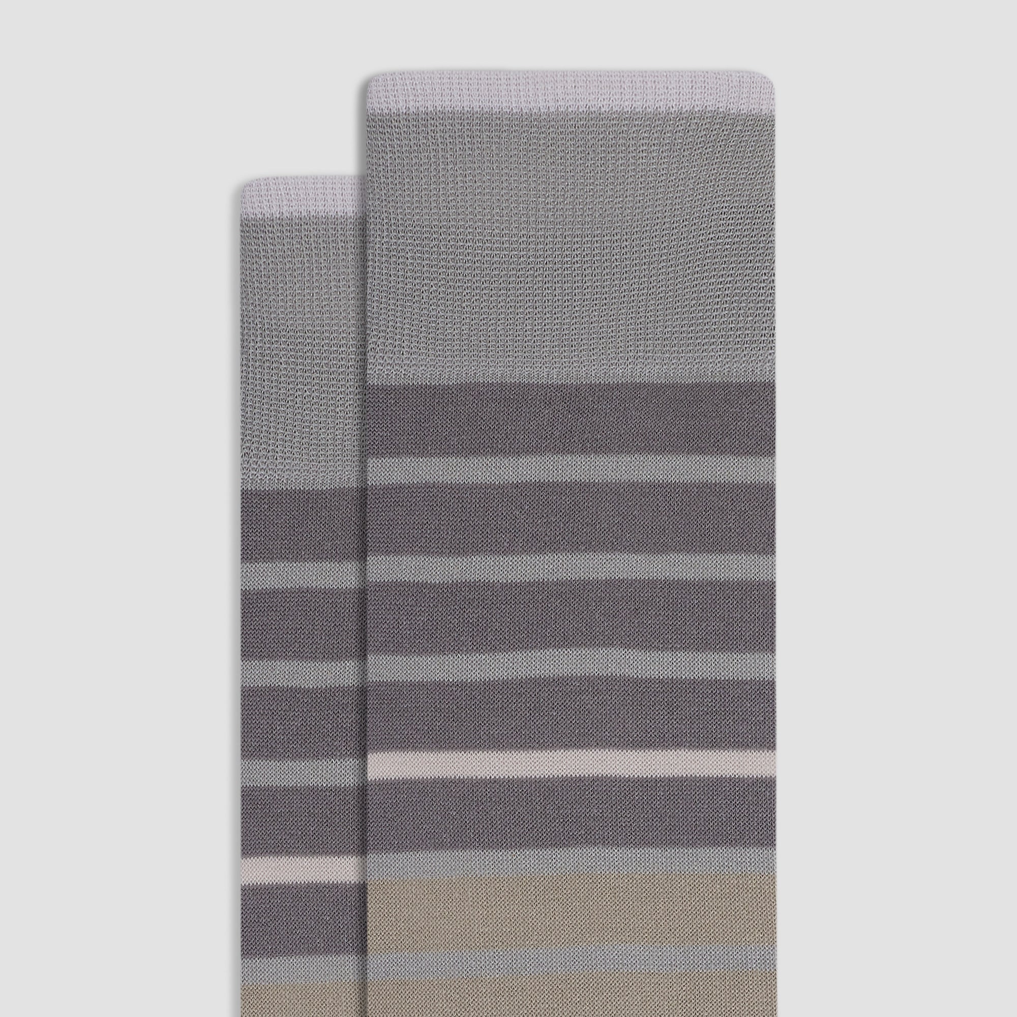 Striped Mid-Calf Socks
