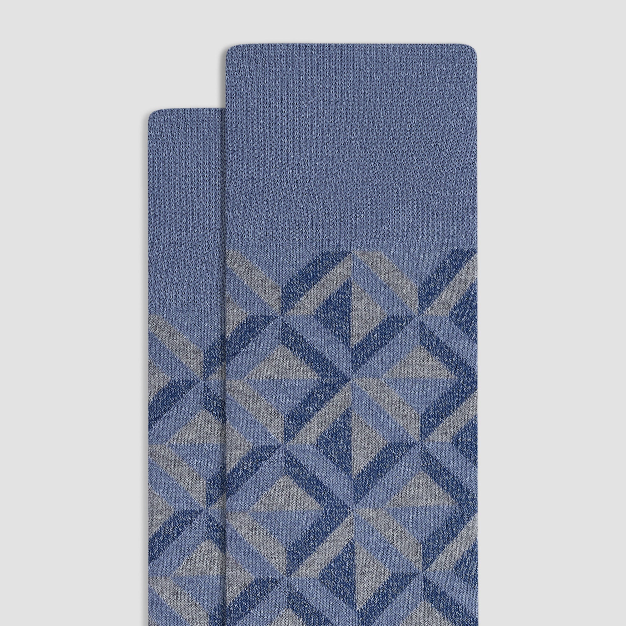 Geometric Mid-Calf Socks