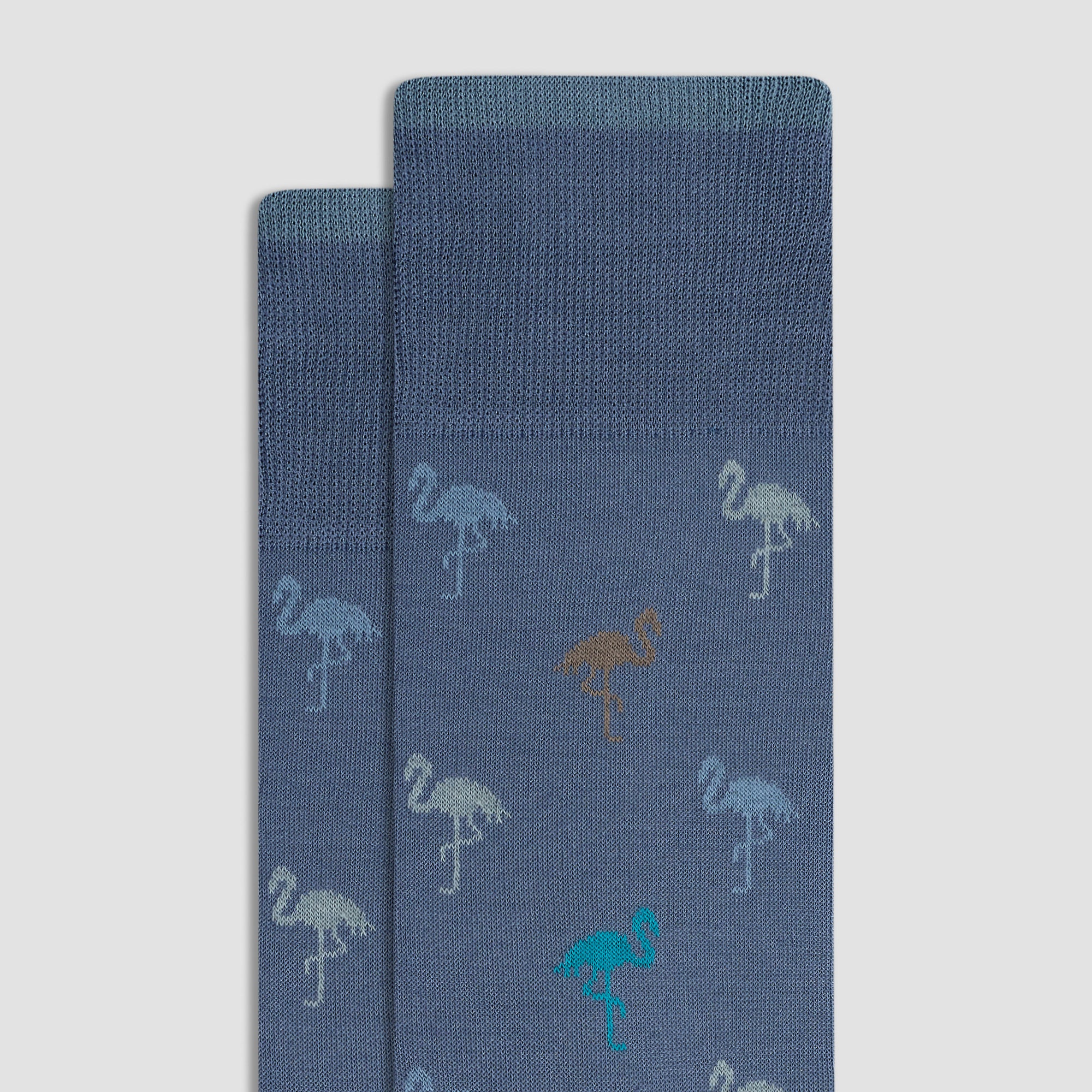 Flamingo Mid-Calf Socks