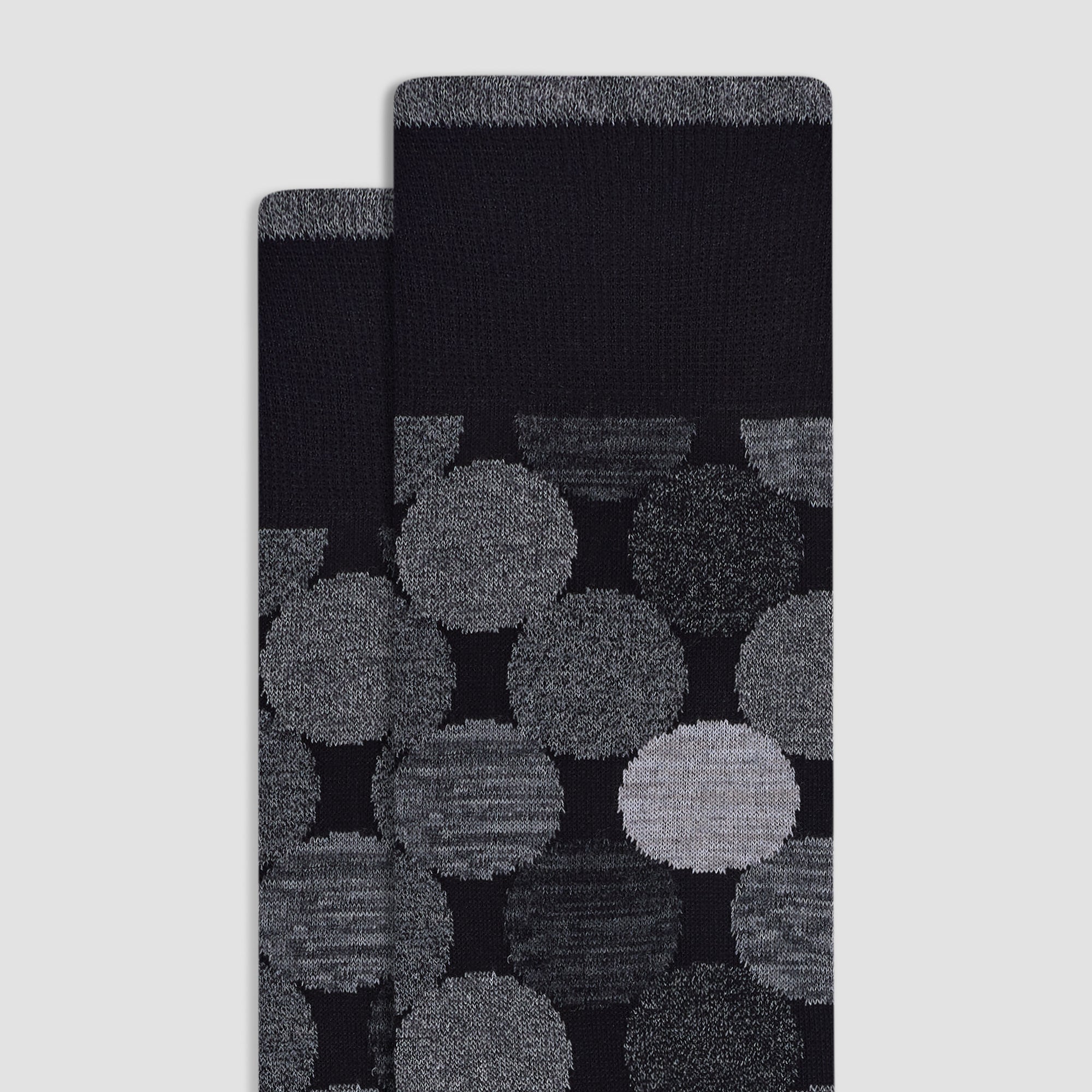 Coin Dot Mid-Calf Socks