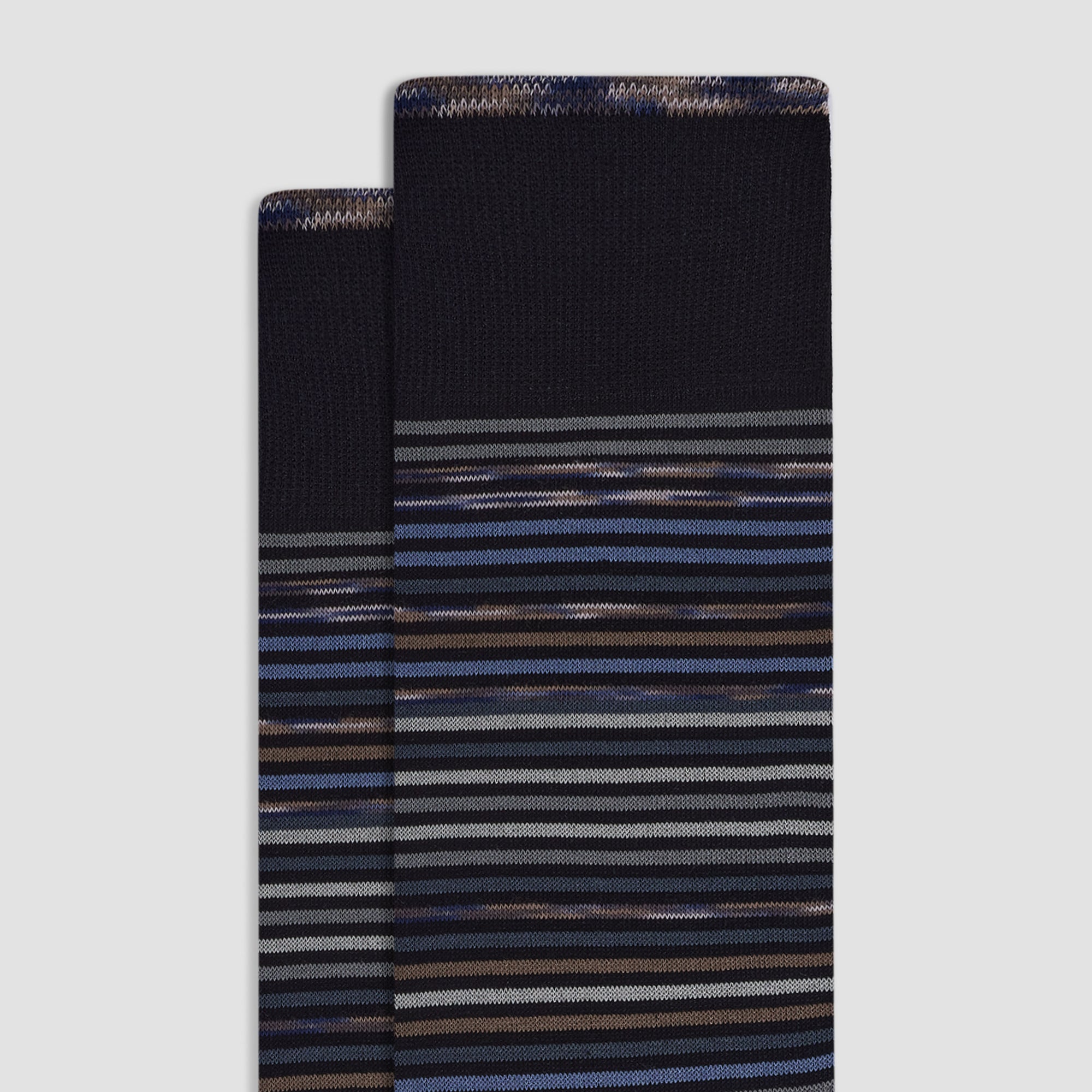 Striped Mid-Calf Socks