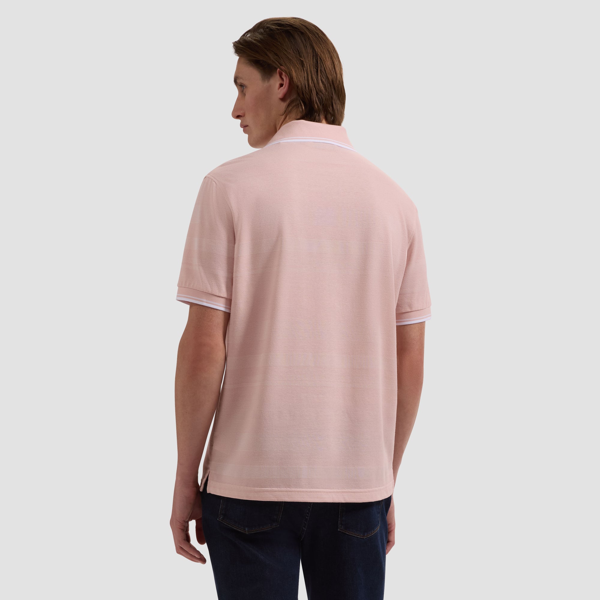 Performance Mixed Media Johnny Collar Polo