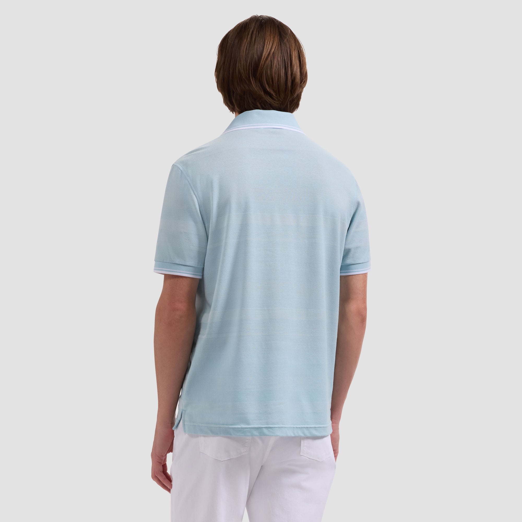Performance Mixed Media Johnny Collar Polo