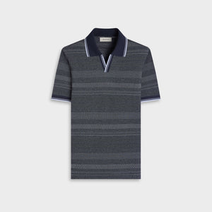 Performance Mixed Media Johnny Collar Polo