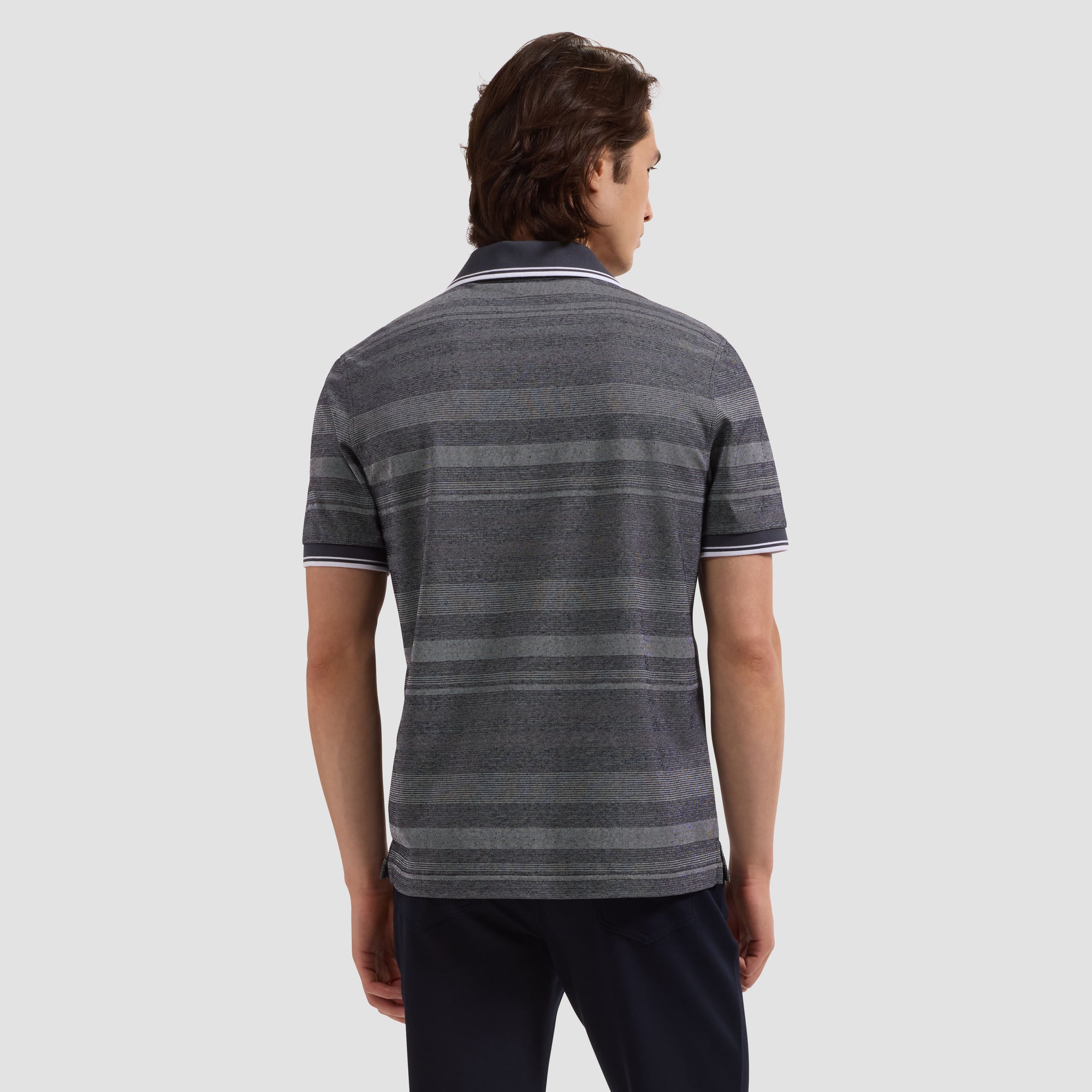 Performance Mixed Media Johnny Collar Polo