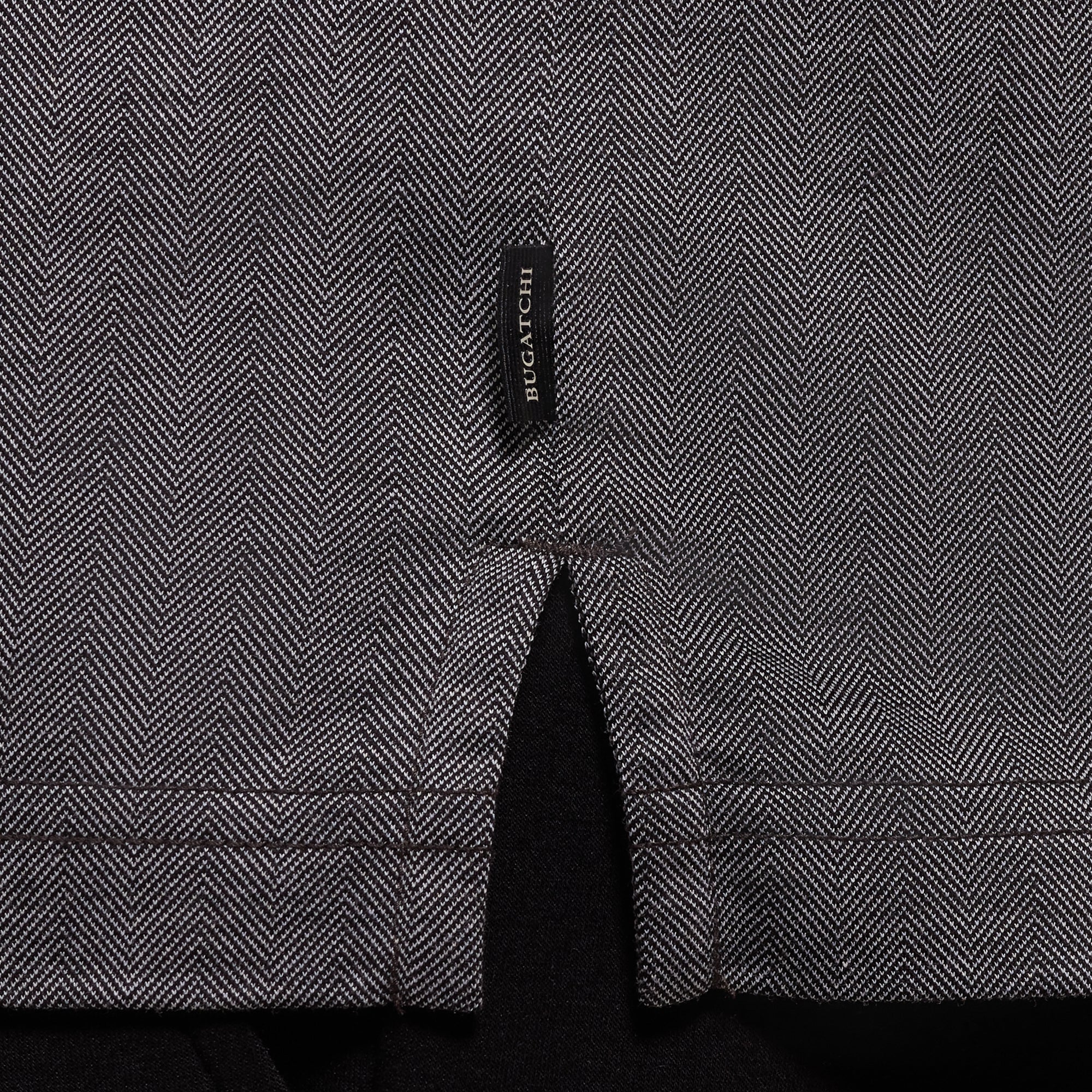 Performance Micro Herringbone Johnny Collar Polo
