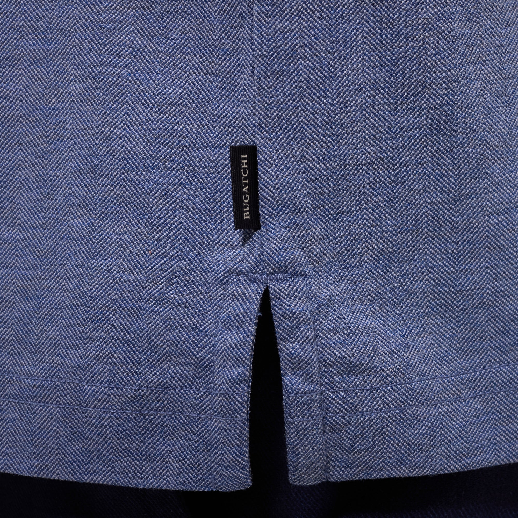 Performance Micro Herringbone Johnny Collar Polo