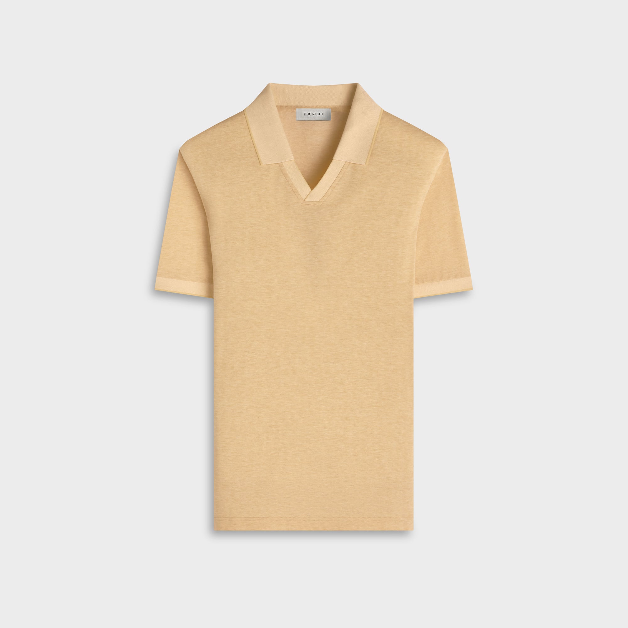 Performance Micro Herringbone Johnny Collar Polo
