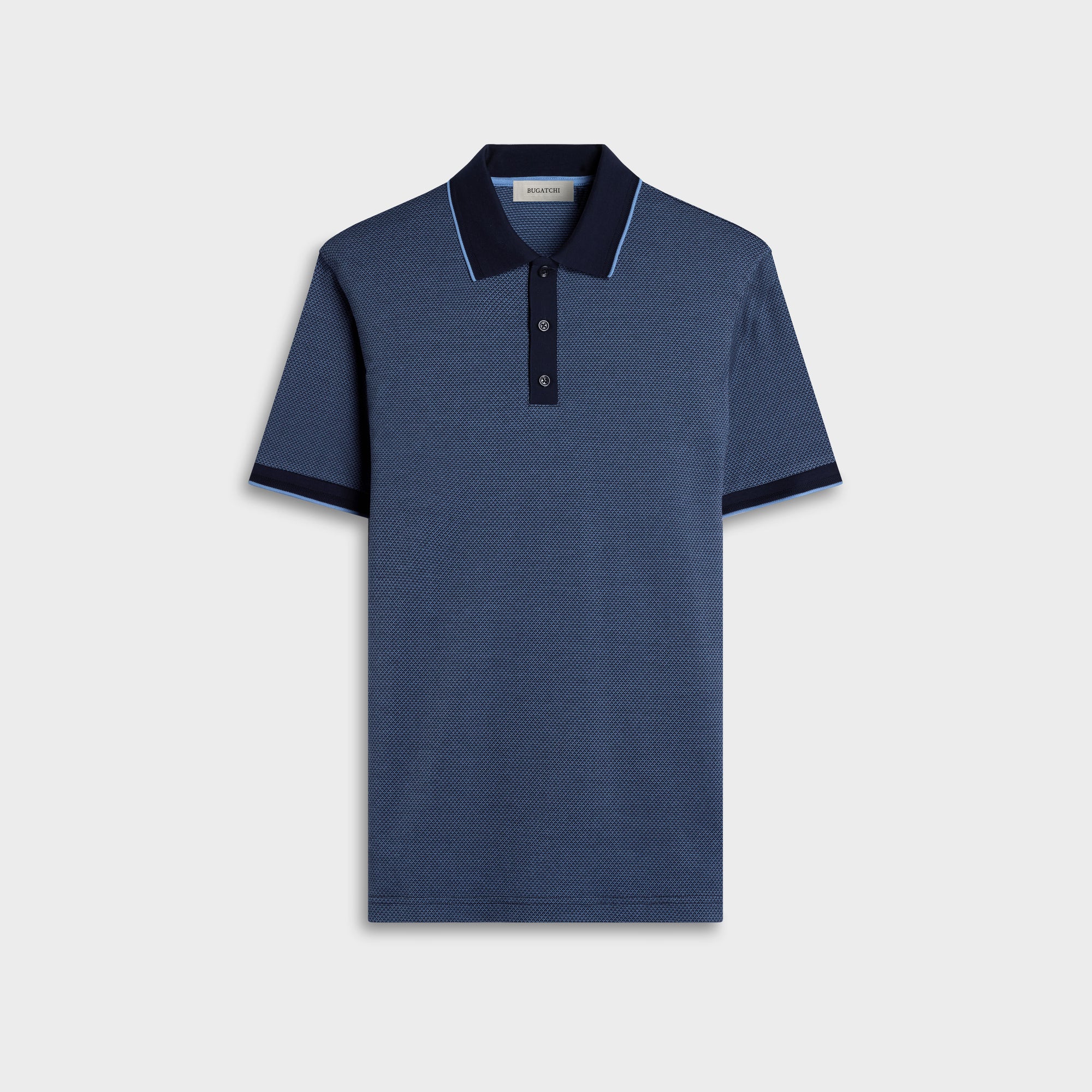 Bird's Eye Three-Button Polo