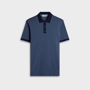 Bird's Eye Three-Button Polo