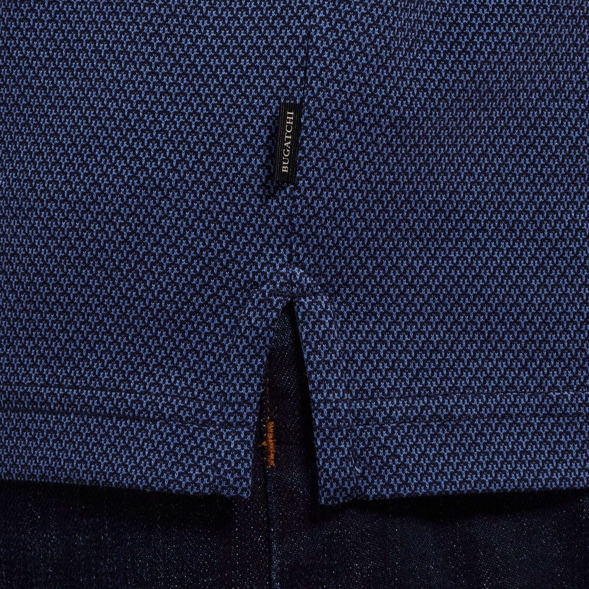 Bird's Eye Three-Button Polo