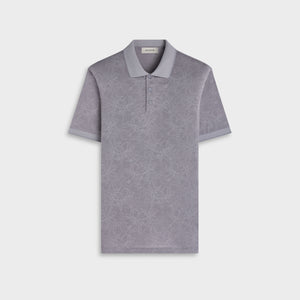 Performance Floral Three-Button Polo