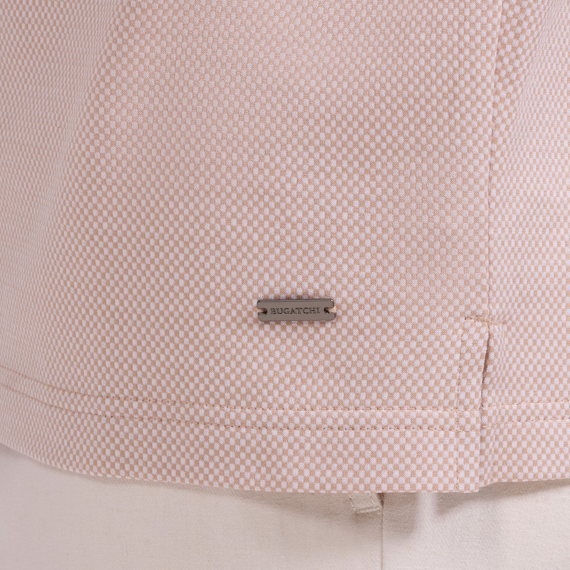 Bird's Eye Quarter-Zip Polo