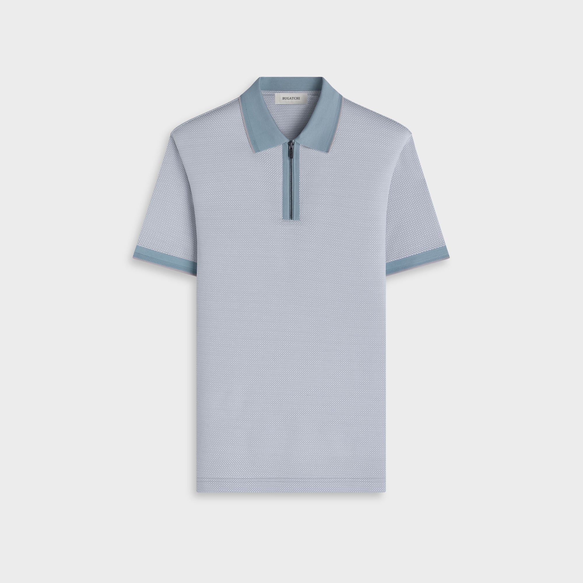 Bird's Eye Quarter-Zip Polo