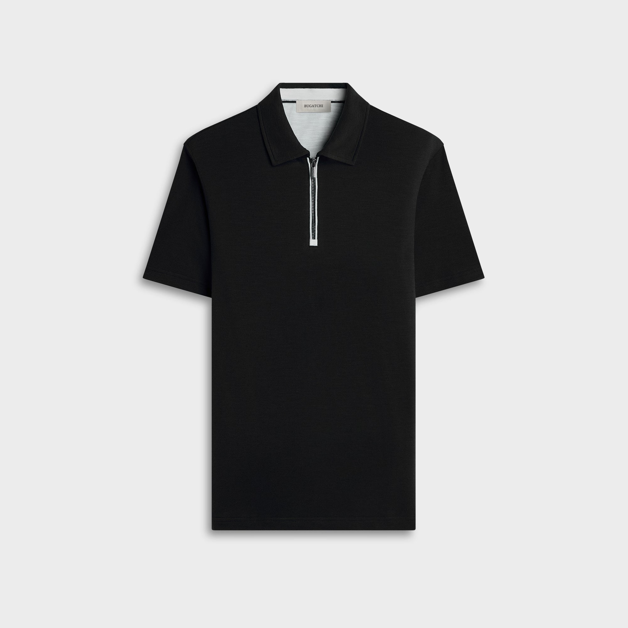 Performance Melange Quarter-Zip Polo