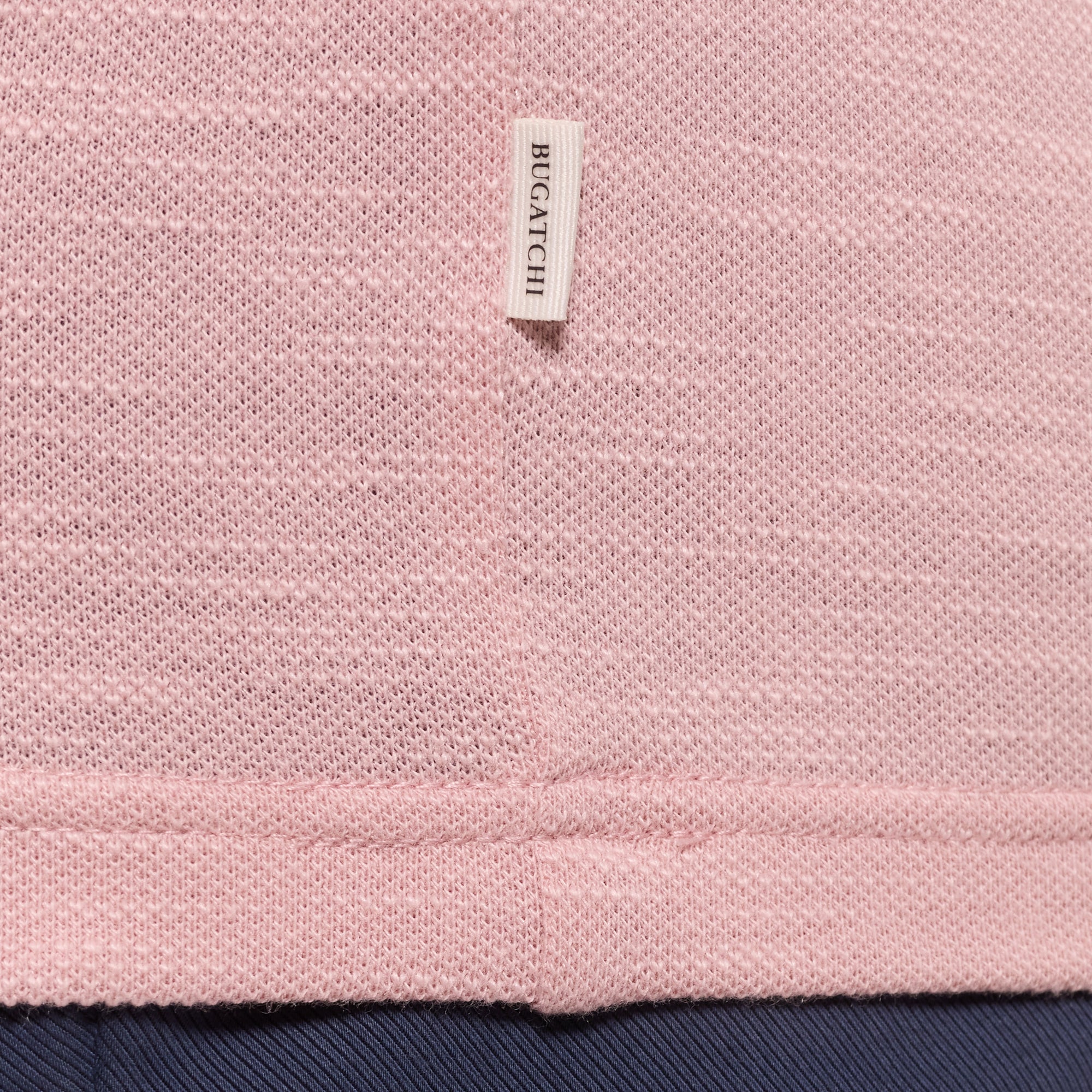 Performance Melange Quarter-Zip Polo