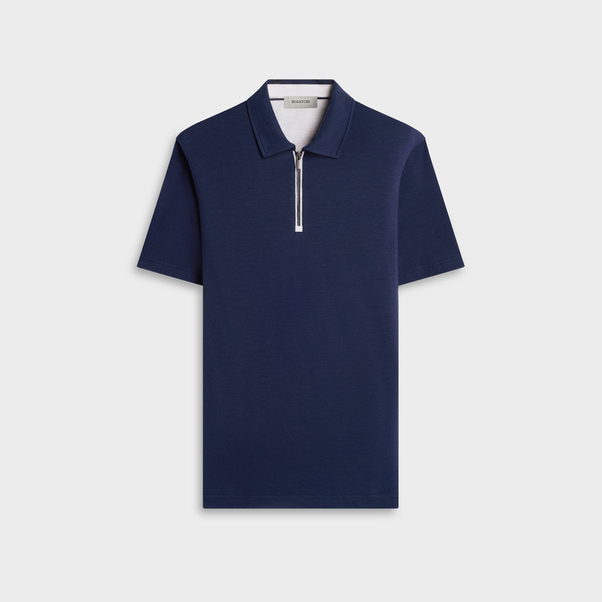 Performance Melange Quarter-Zip Polo