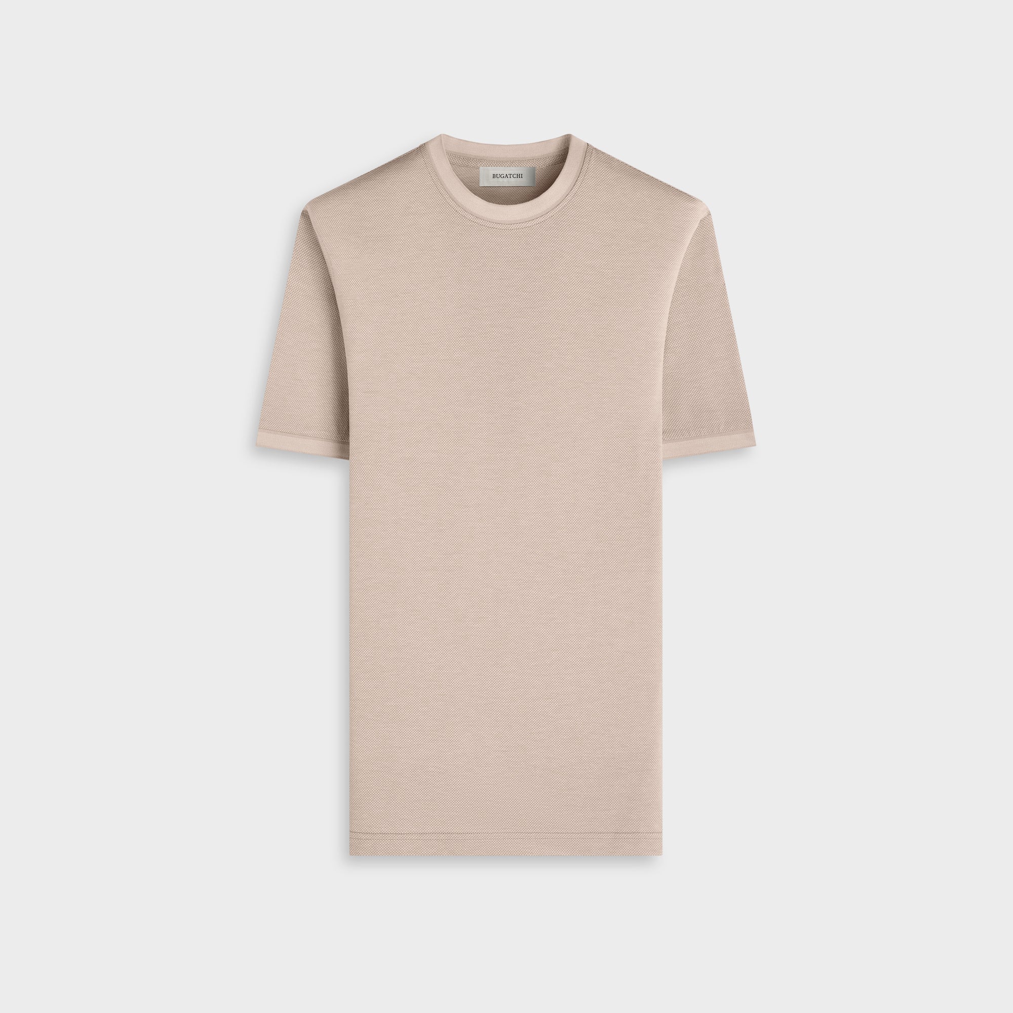 Micro-Check Jersey Performance T-Shirt