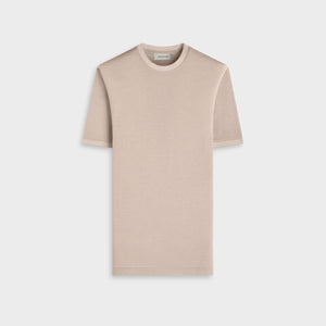 Micro-Check Jersey Performance T-Shirt