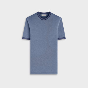 Micro-Check Jersey Performance T-Shirt