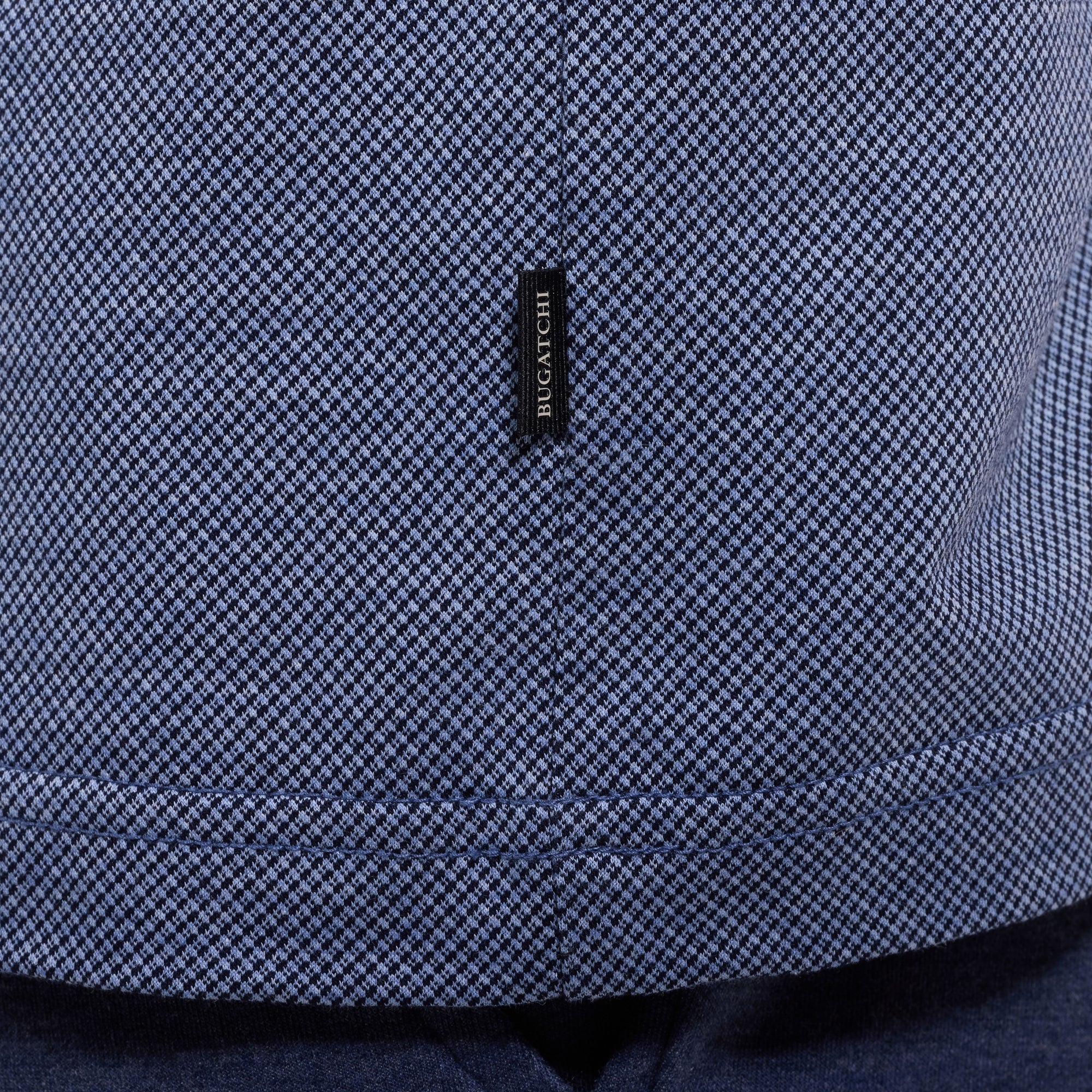 Micro-Check Jersey Performance T-Shirt