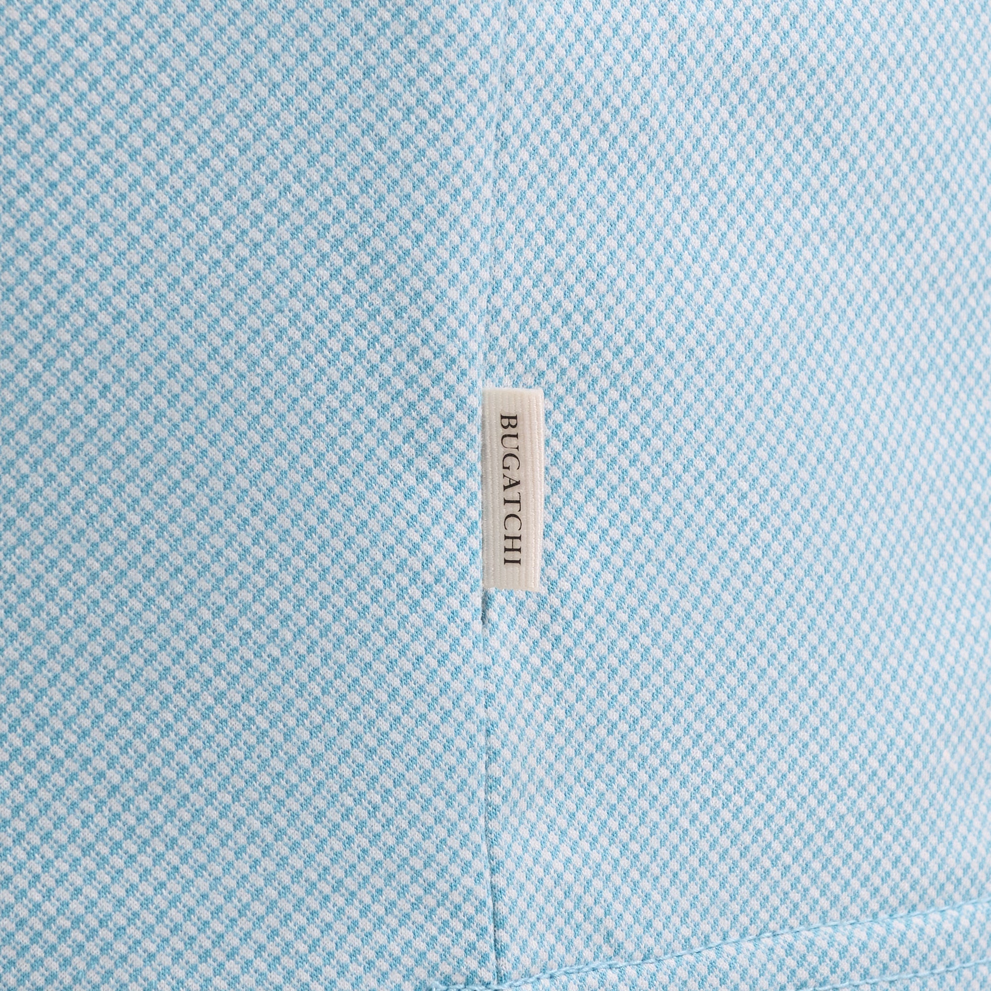 Micro-Check Jersey Performance T-Shirt