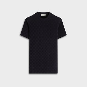 Checkboard Jacquard T-Shirt