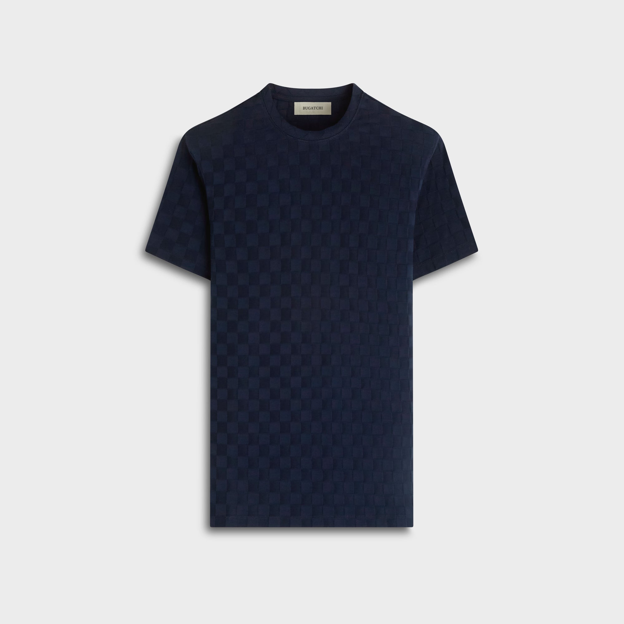 Checkboard Jacquard T-Shirt