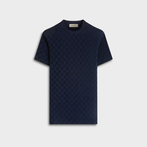 Checkboard Jacquard T-Shirt