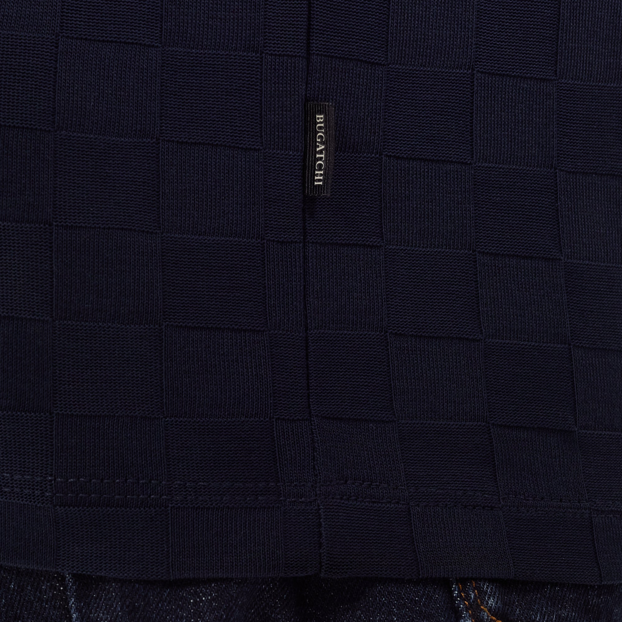 Checkboard Jacquard T-Shirt