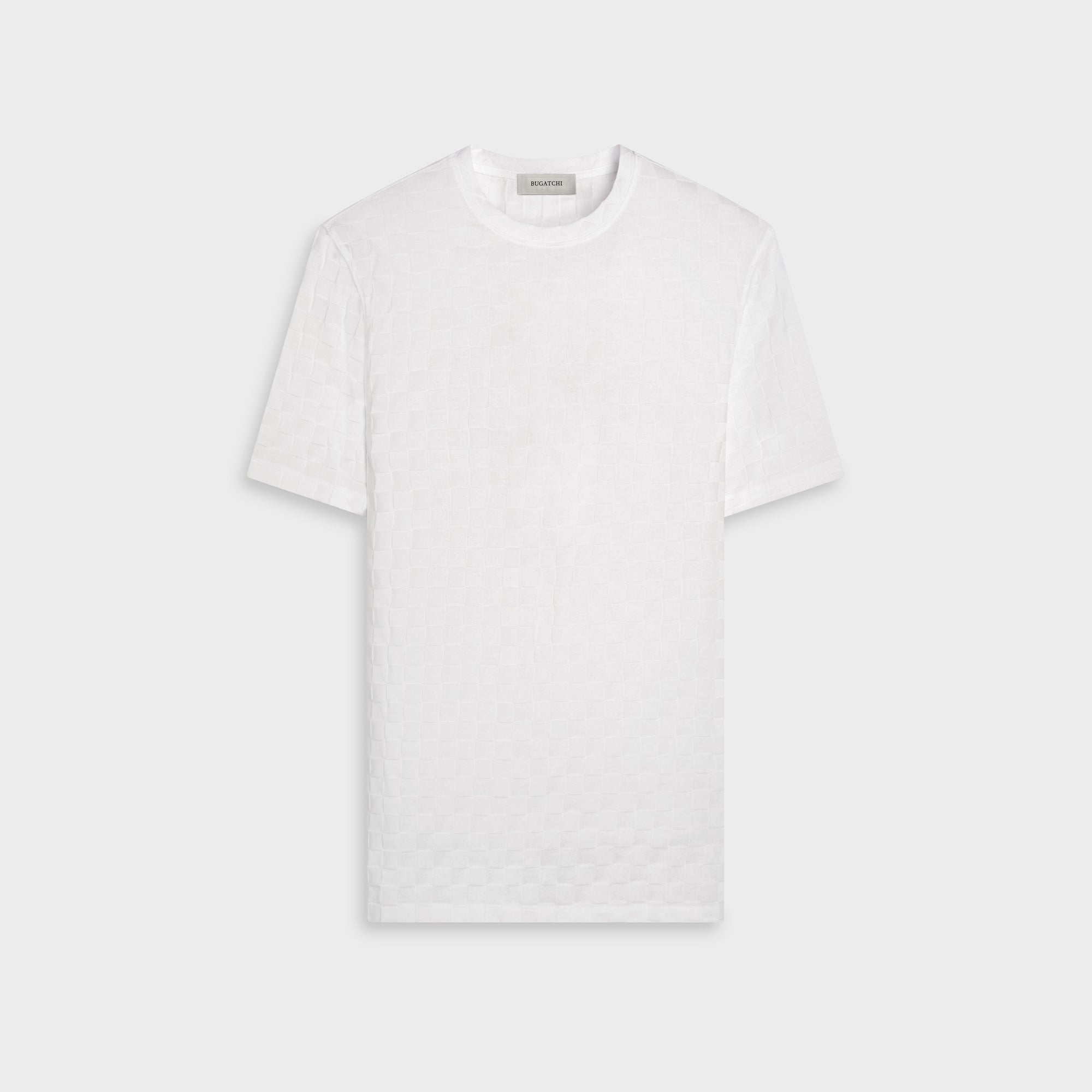 Checkboard Jacquard T-Shirt